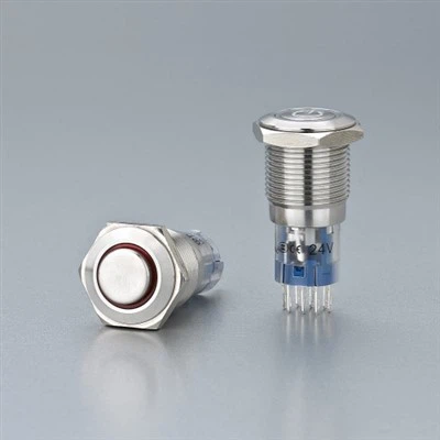 LAS2GQ 16mm antivandal prekidač