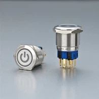 GQ22 22mm Anti{1}}Vandal prekidač s gumbom